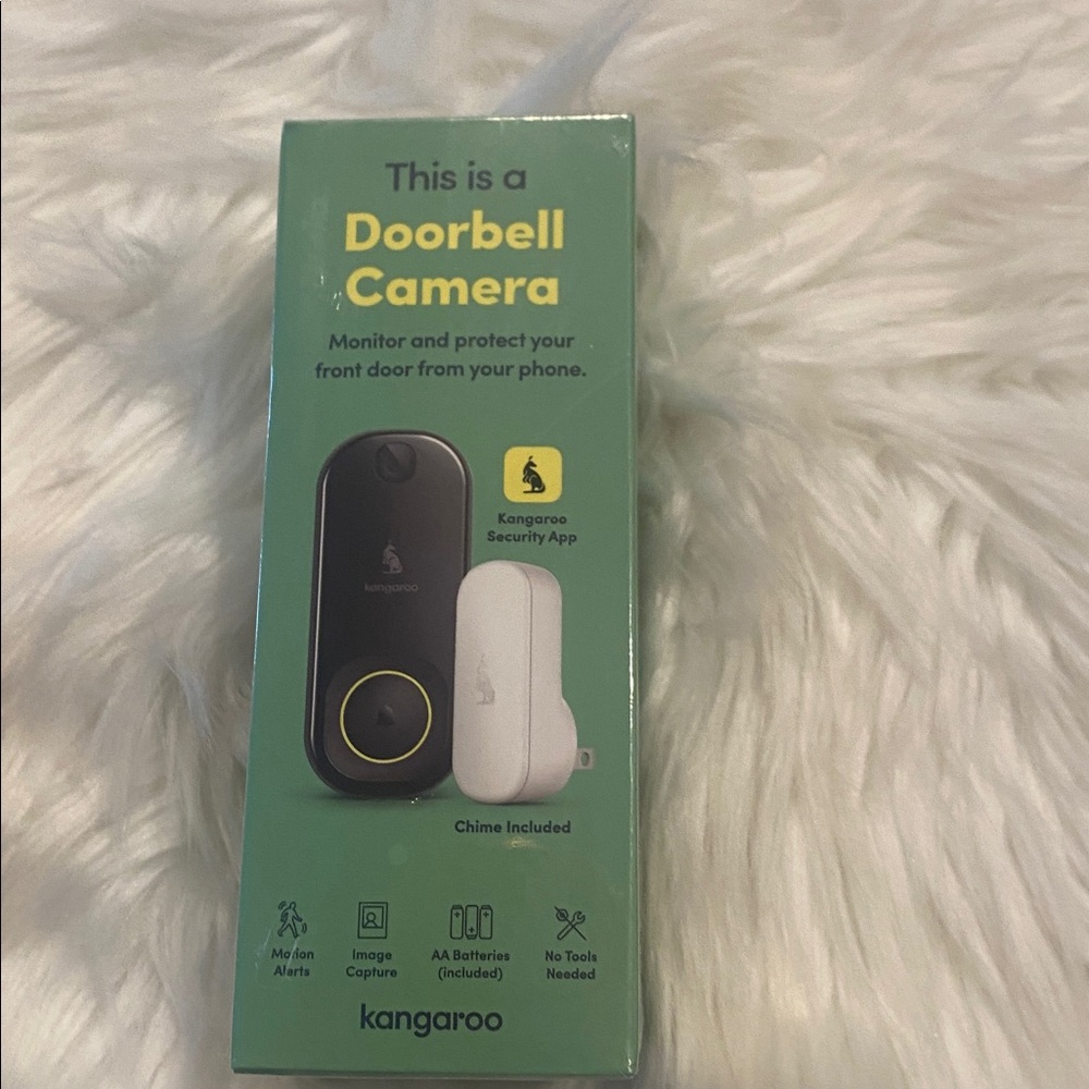 Kangaroo Doorbell Camera with Chime